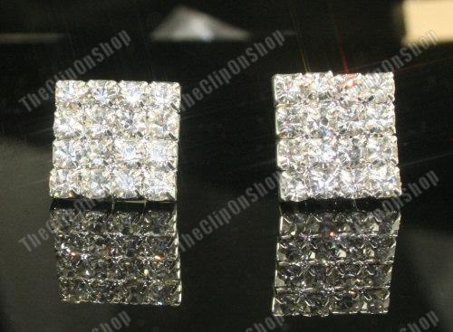 Clip 5cm diamond shape - on,