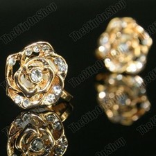 CLIP ON silver/gold plated