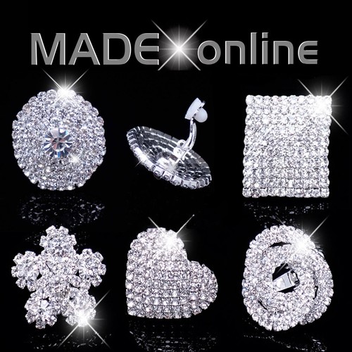 Large clip earrings big - on, earrings,