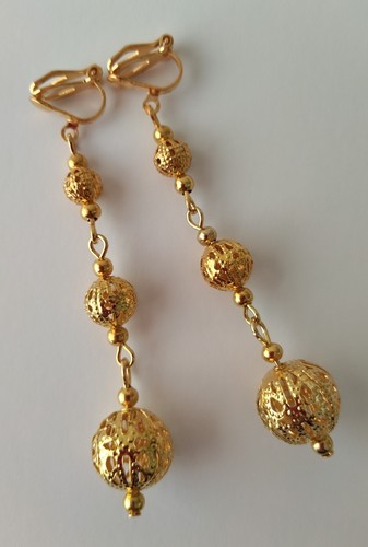 Long drop dangle clip - /, on