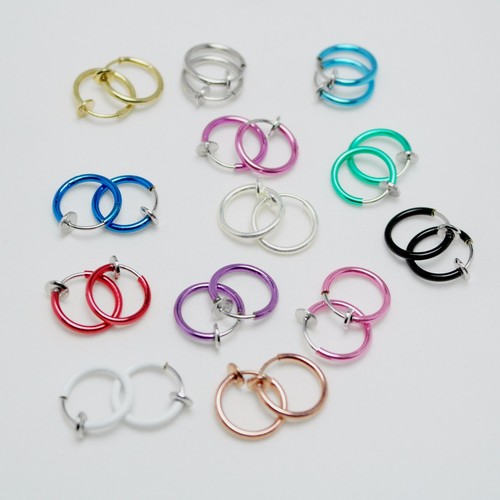 Small clip circle hoop - small, on