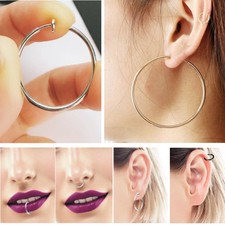 A Pair of Clip On Hoop