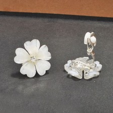 Clip On Earrings Ear Crystal