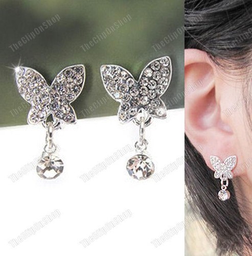 Clip rhinestone crystal - u,