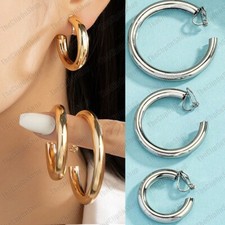 CLIP ON thick 3cm 4cm 5cm HOOP