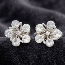 Clip On Earrings Crystal