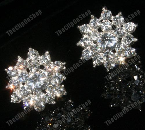 Clip rhinestone big - on,