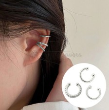 Sterling Silver 3pcs Set Ear
