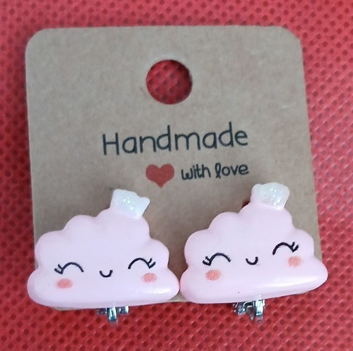 Handmade pink white cloud - handmade,